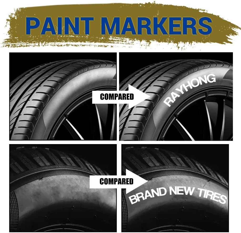 Pena Tanda Berminyak Ban Roda  - Tee Height Marker ulasan dan harga