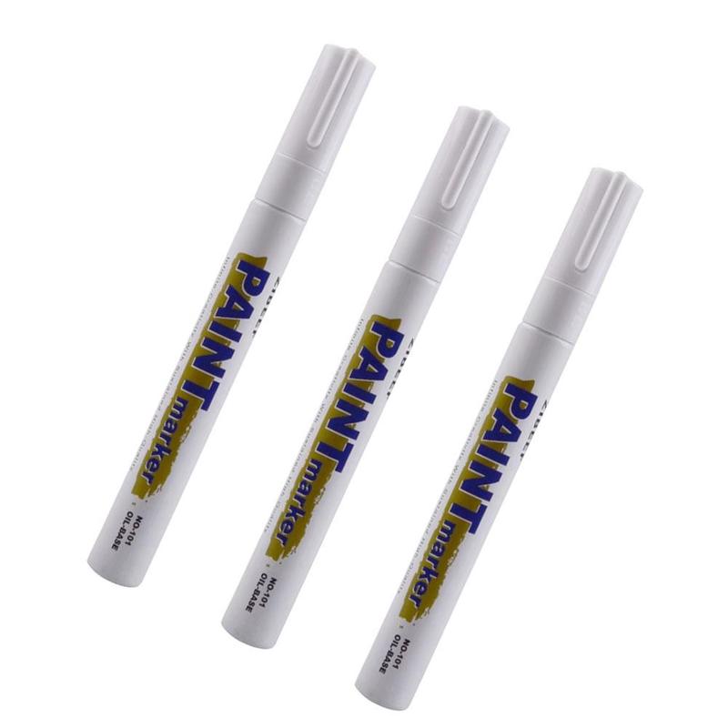 3 buah pena cat putih pensil l - Tee Height Marker ulasan dan harga