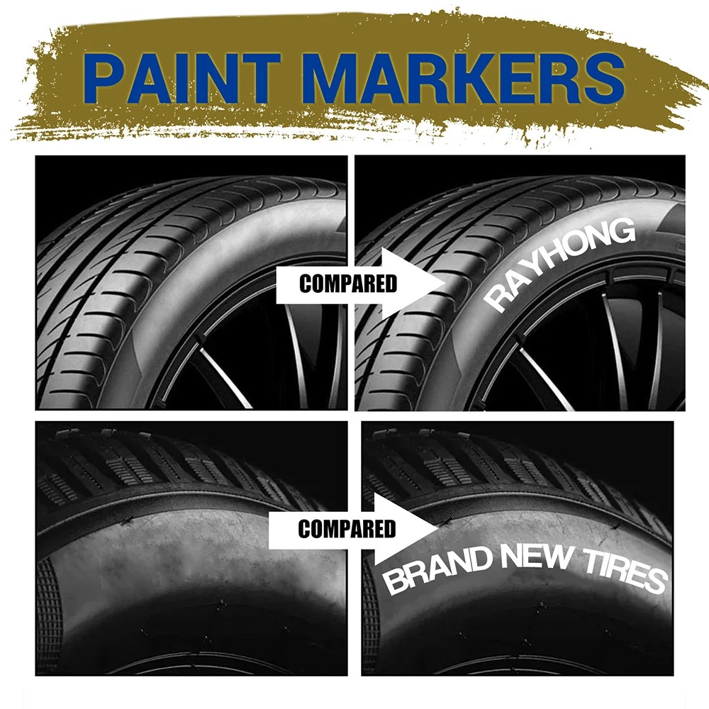 3 Spidol Cat Ban Putih Tahan A - Tee Height Marker ulasan dan harga