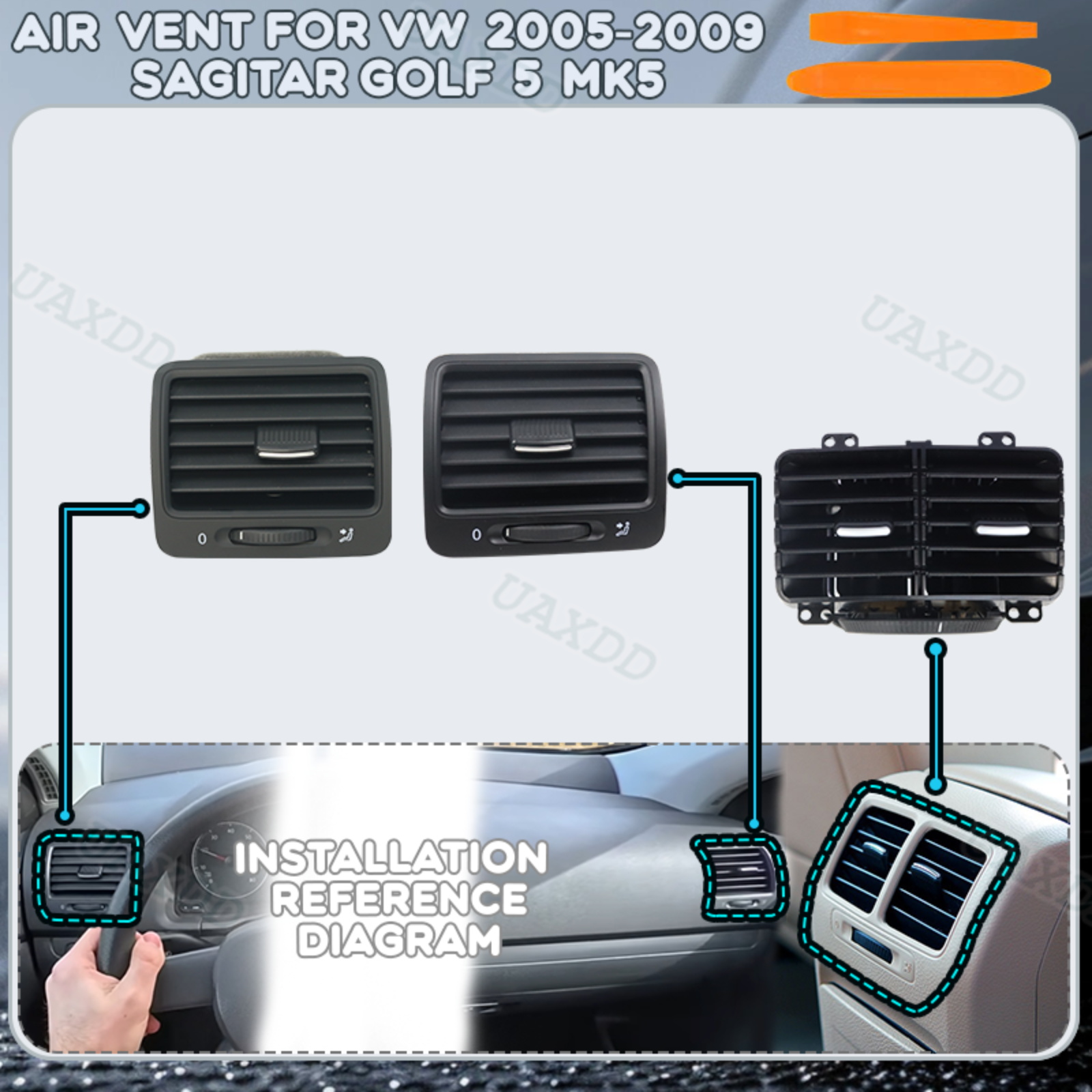 Komponen Ventilasi AC Mobil VW - Golf Equipment Outlet ulasan dan harga